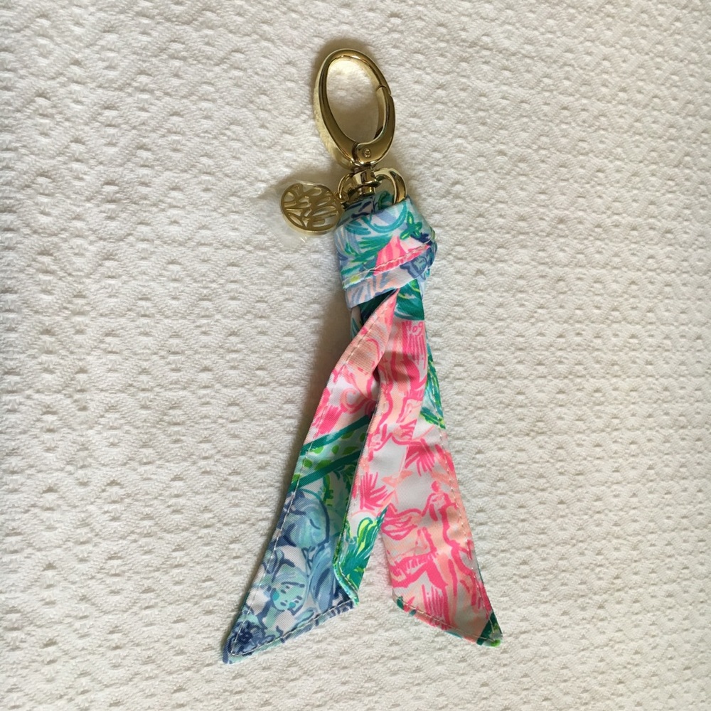 Lilly Pulitzer Scarf Keychain in Bohemian Queen